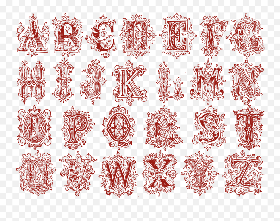 Transparent Background Alphabet Png Cartoon