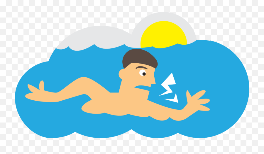 Swimming After Eating - Swimming Clipart Full Size Clipart Portable Network Graphics Png,People Swimming Png