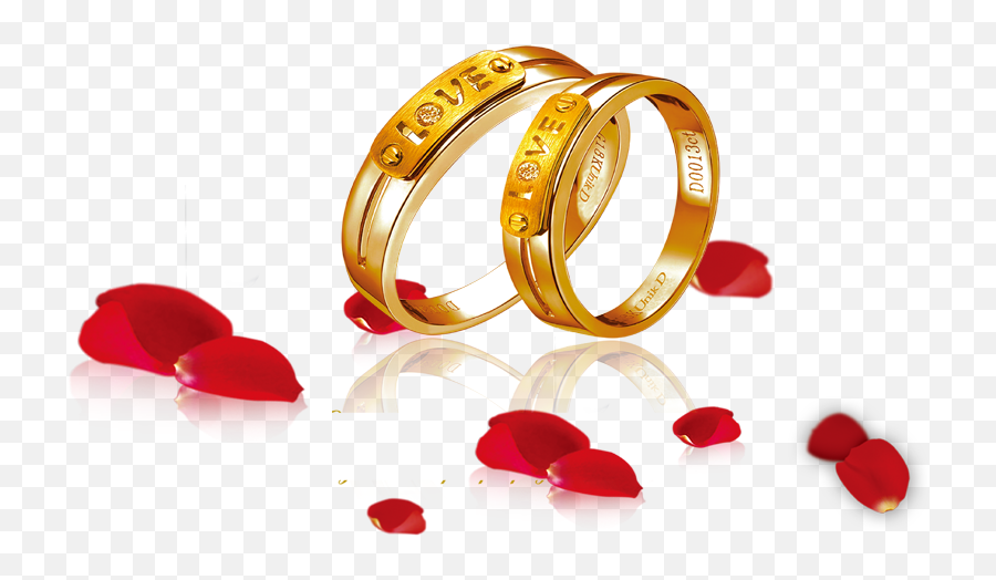 Bride Ring Petals Wedding Free Png Hq - Ring Ceremony Ring Png,Red Ring Png