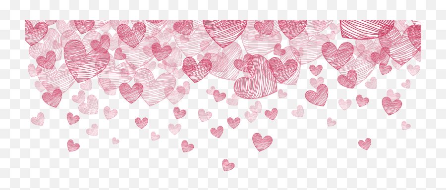 Hearts Background Png Picture - Hearts Background Png,Pink Hearts Png