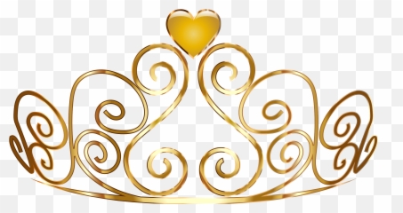 Library Of Png Queen Banner Free Crown Files - Gold Princess Crown Png,Queen Crown Png