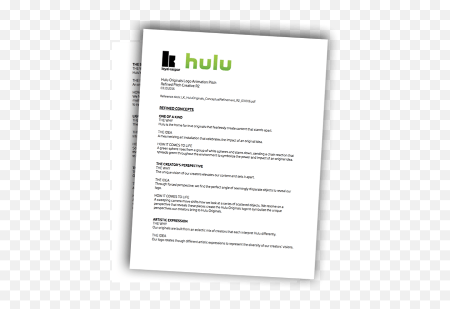 Hulu Case Study U2014 Lk - Document Png,Hulu Icon Transparent