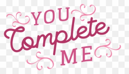 Transparent Png Svg Vector File - Você Me Completa Png,Me Png