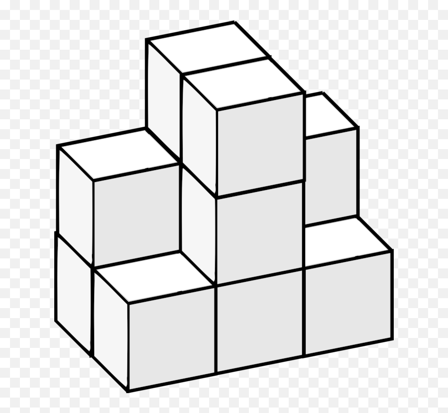 Download Jigsaw Puzzles Tetris Computer Icons Rubiku0027s Cube - Black And White Clipart Of 3d Cube Png,Rubiks Icon