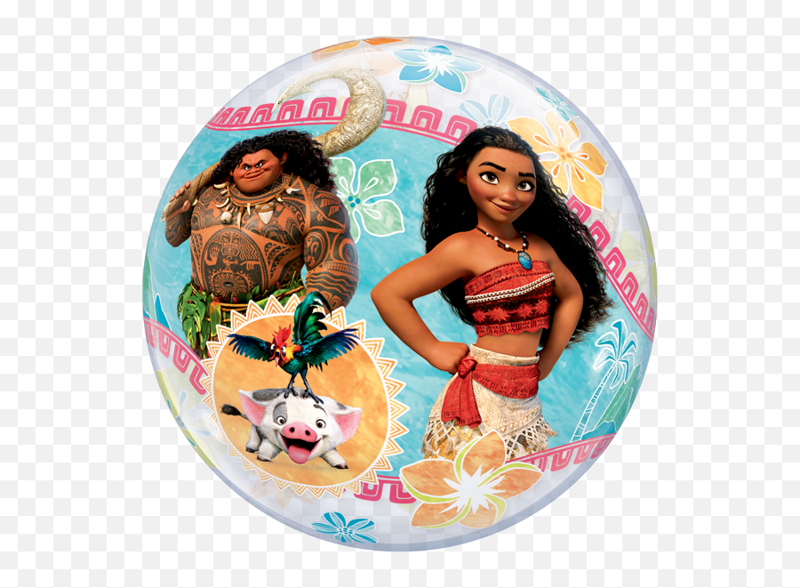 Download Disney Moana 22 Bubble Balloon - Moana Balloon Moana Moral Lesson Png,Moana Png