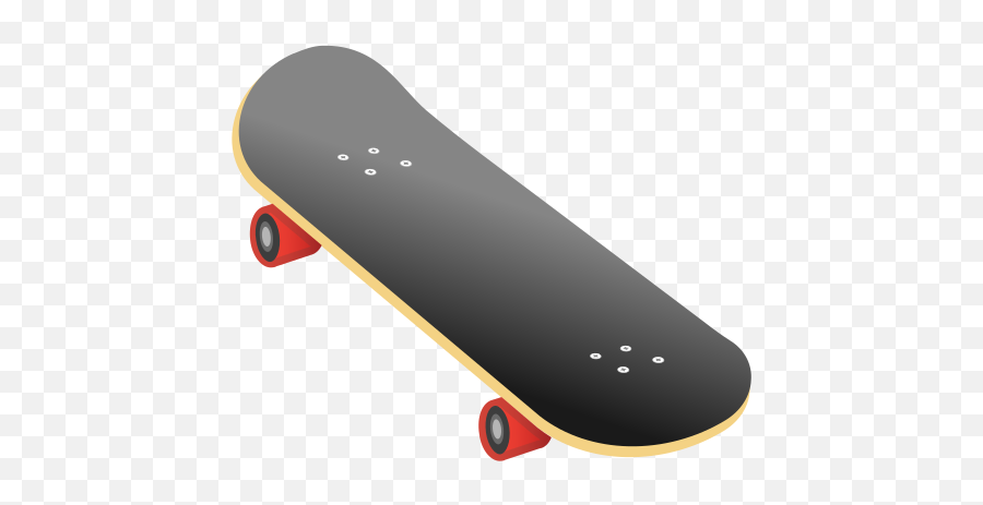Skateboard Emoji - Skateboard Clipart Transparent Png,Skateboard Icon Png