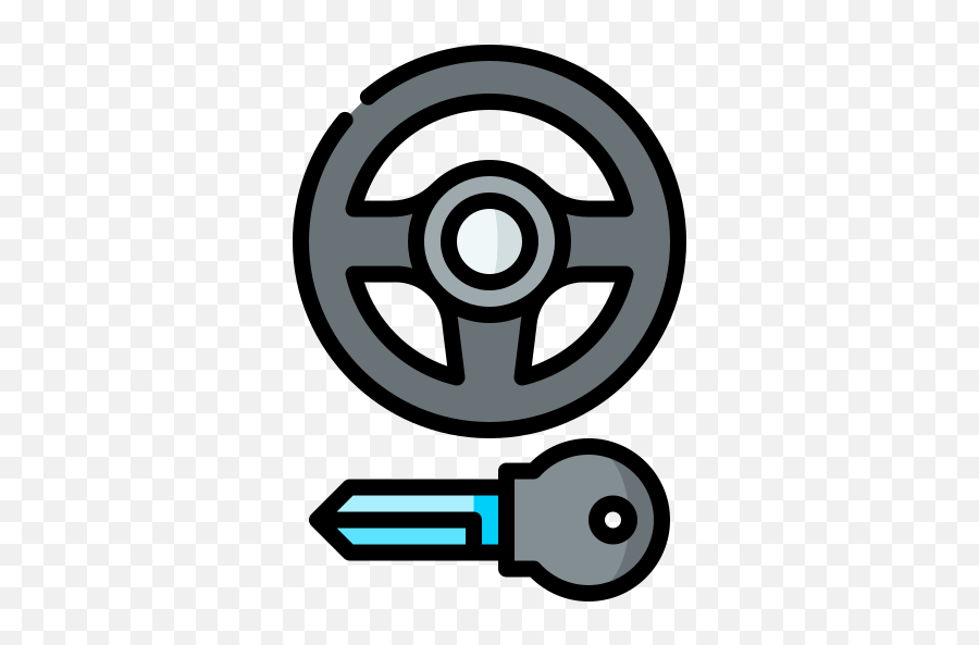 Steering Wheel - Free Transportation Icons Png,Steering Wheel Icon