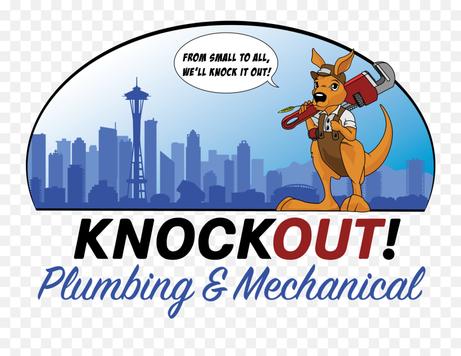 Knockout Plumbing U0026 Mechanical Llc Reviews - Seattle Wa Seattle Skyline Vector Png,Knockout Png