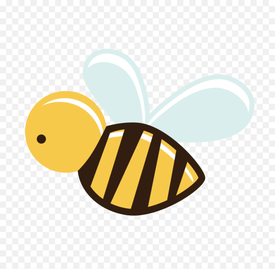 Bee Free Png Transparent - Transparent Background Bee Clipart,Bee Transparent Background