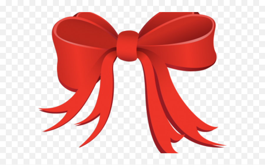 Holiday Bow Free Clipart - Ribbon Bow Orange Vector Png,Holiday Ribbon Png