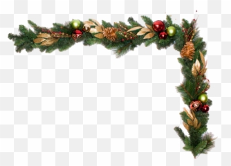 Garland Border Png 3 Image - Christmas Real