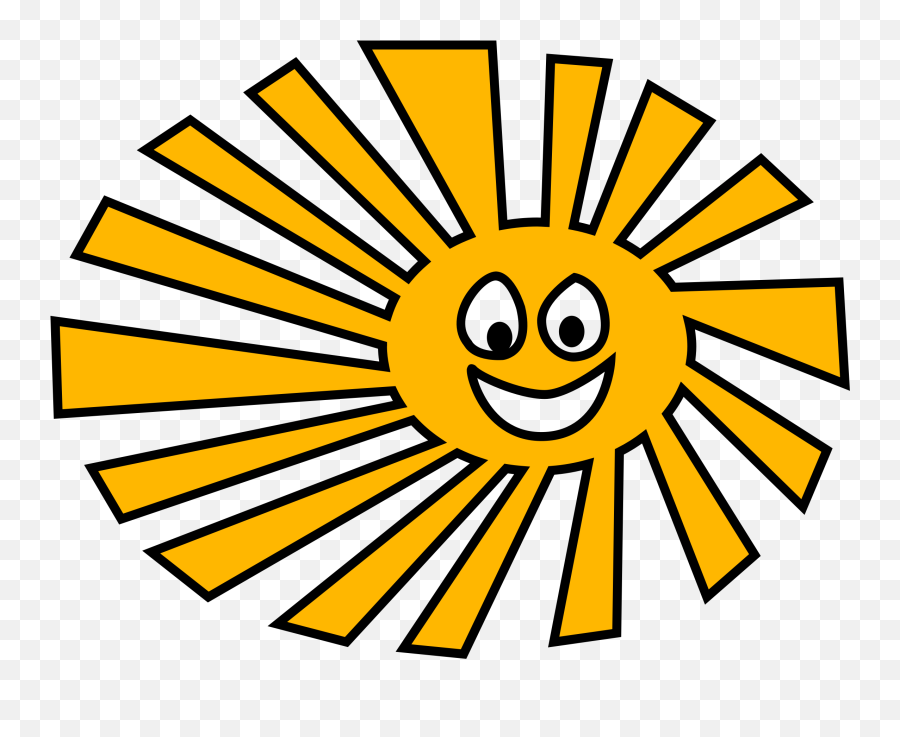 Happy Sun Clipart Png - Vector Graphics,Smiling Sun Png