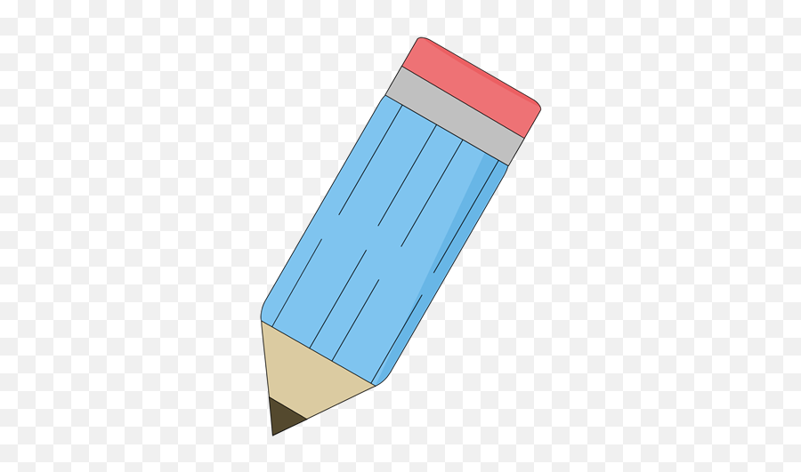 Big Blue Pencil - Big Pencil Clip Art 317x450 Png Large Pencil Clipart,Pencil Clip Art Png