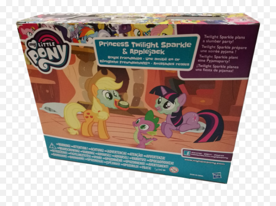 My Little Pony - Princess Twilight Sparkle U0026 Applejack Animal Figure Png,Twilight Sparkle Transparent