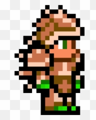 Terraria Turtle Armour Pixel Art Maker - Character Transparent Background png