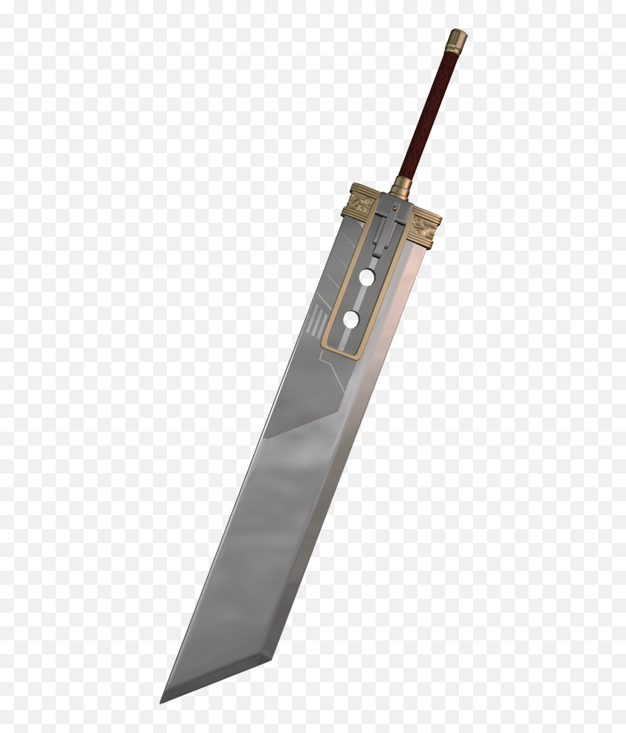 Buster Sword Png 7 Image - Cloud Buster Sword Png,Sword Transparent Background