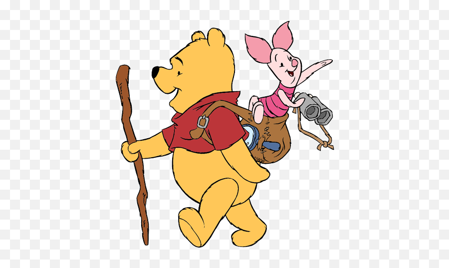 Png Background - Winnie The Pooh Hiking Coloring Page,Winnie The Pooh Transparent Background