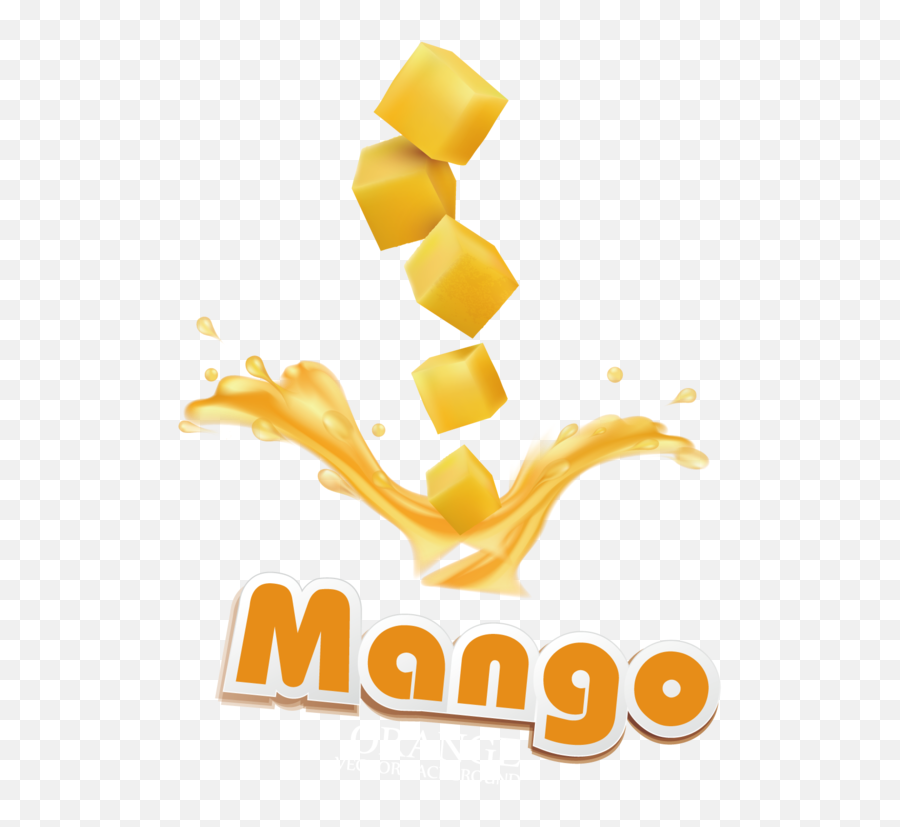 Download Free Png Mango Background - Dlpngcom Mango Cubes Vector,Mango Transparent Background