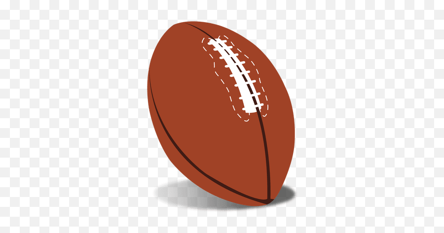 Brown Rugby Ball - Pelota De Rugby Png,Rugby Ball Png