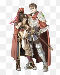 Oc Human Warlockpaladin Couple Commission Dnd - Dnd Couple Art Png,Paladin Png