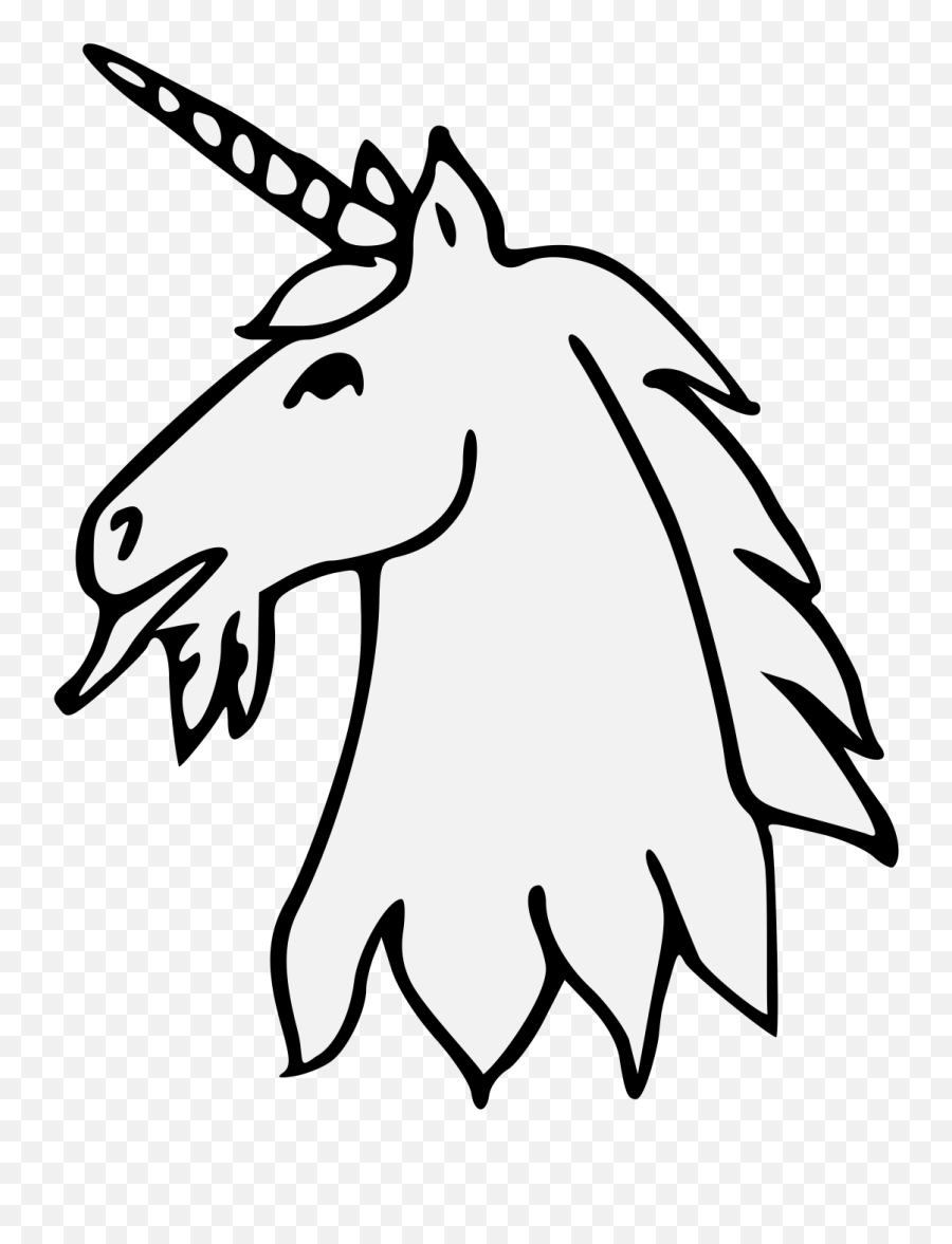 Download Unicornu0027s Head Erased - Unicorn Png Image With No Unicorn Head Line Art,Unicorn Head Png