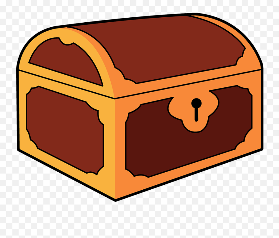 Pirate Clipart Treasure Chest - Closed Treasure Chest Clipart Png,Treasure Chest Transparent