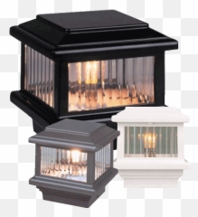 Titan Flat Top Led Post Cap Light - Low Voltage png