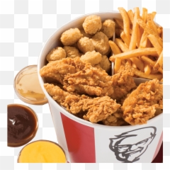Review Kfcu0027s Boneless Original Recipe Tenders - Kfc Chicken Tenders Bucket Png,Kfc Bucket Png