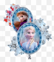 30 - Anna And Elsa Frame Png,Frozen 2 Png