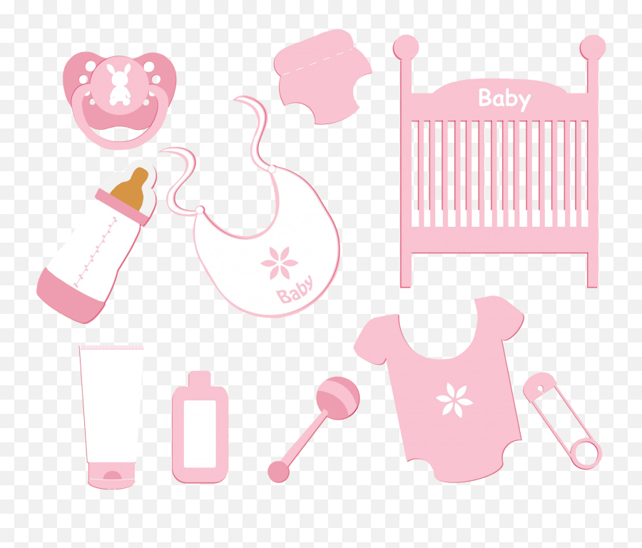 Baby Clipart - Baby Girl Card Png,Girl Clipart Png