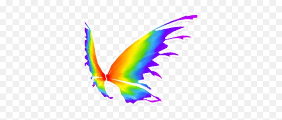 Rainbow Fairy Wings Garden Paws Wiki Fandom - Bird Png,Fairy Wings Png
