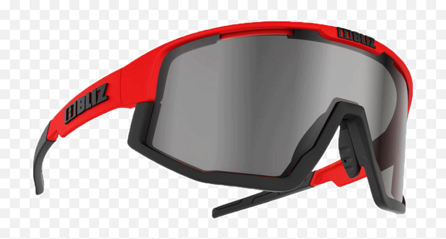 Bliz Active Fusion Red Black Lens Sport Sunglasses Menu0027s Womenu0027s Unisex 52905 - 41 Bliz Fusion Png,Clout Goggles Transparent
