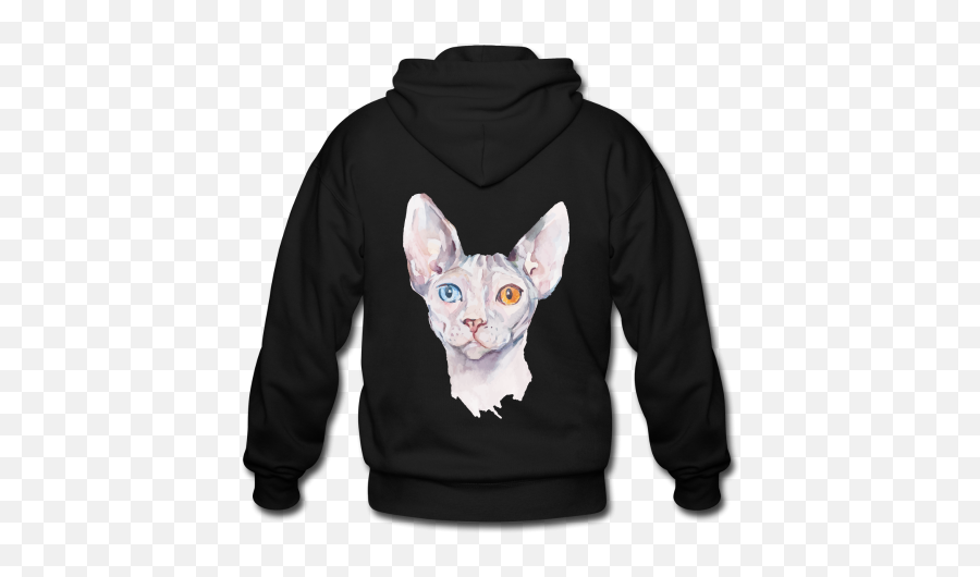 Cat Face Cats Lovers Zip Hoodie Defend Animals - Hoodie Png,Cat Face Png