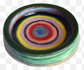 Ceramic - Pet Dish By Carmella Salvucci Flying Disc Png,Carmella Png