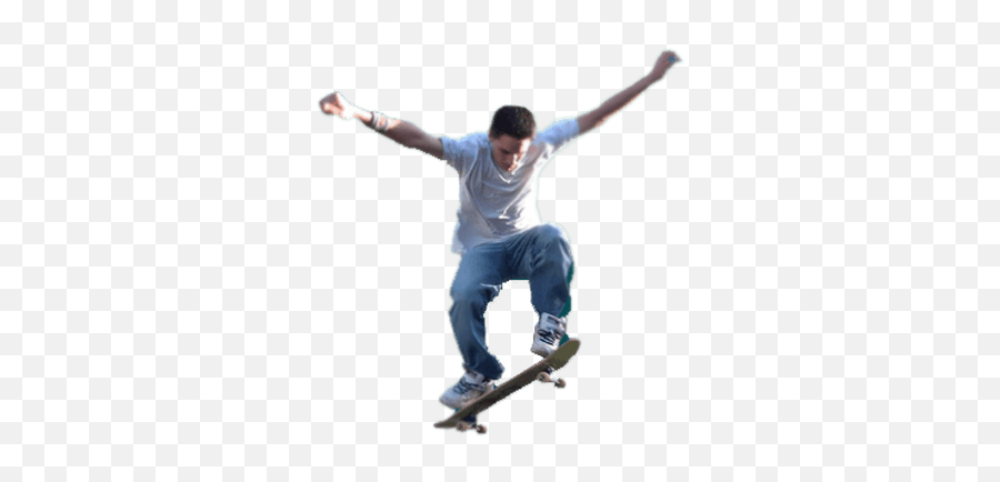 Skateboarder Jumping Transparent Png - Skateboarder Png,Skateboarder Png