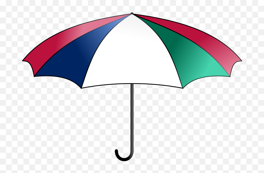 Clipart Of An Umbrella - Colorful Umbrella Clipart Png,Umbrella Clipart Png