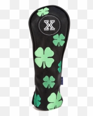 Golf Four Leaf Clover Hybrid Headcover - Shoe Style png