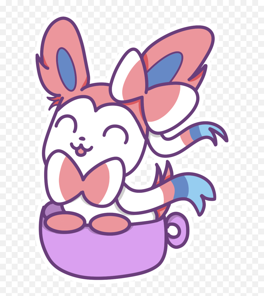 Sylveon Tea Magicalgrill - Illustrations Art Street Happy Png,Sylveon Png