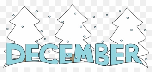 December Png Clipart - Clip Art Library Clip Art December Word,December Png