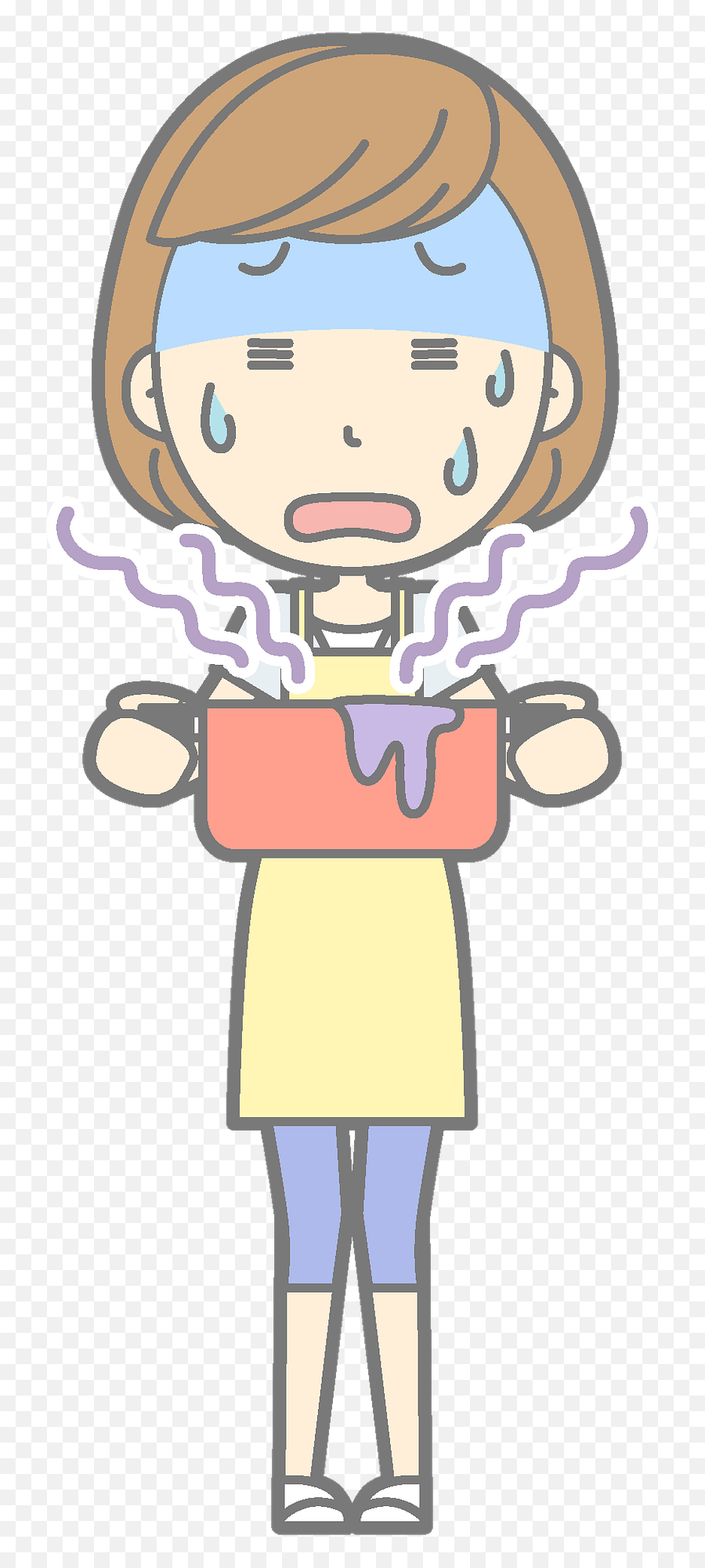 Dinner Fail Clipart Free Download Transparent Png Creazilla - Transparent Angry Girl Clipart,Fail Png