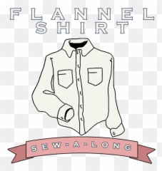 Sewing Button Png - Flannel Shirt Sew A Long Icon Sewing Pattern
