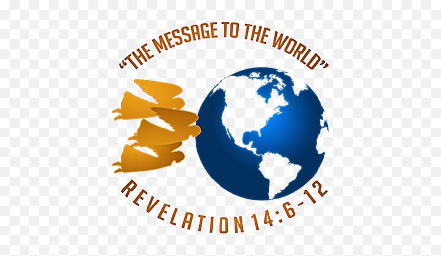 3 Angels Seventh - Day Adventist Church Prophecy Seminar Globe Black And White Png,Seventh Day Adventist Logo