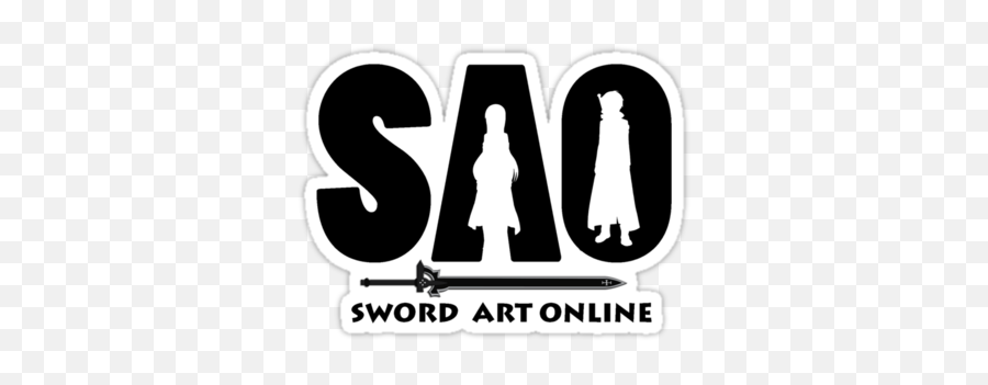 Adesivos Sticker - Sword Art Online Png,Sword Art Online Logo