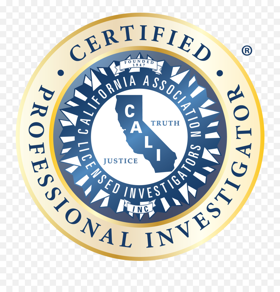 Home - California Association Of Licensed Investigators Png,Private Investigator Logo
