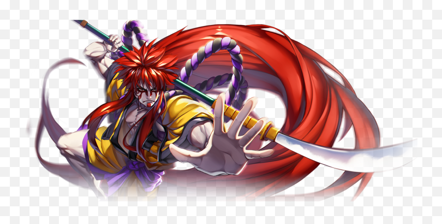 Kyoshiro Senryo - Fictional Character Png,Samurai Shodown Logo