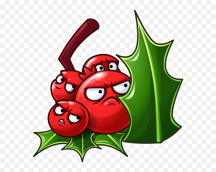 Have A Very Yeti Feastivus In Plants Vs Zombies 2 - Pvz 2 Holly Barrier Png,Plants Vs Zombies Png