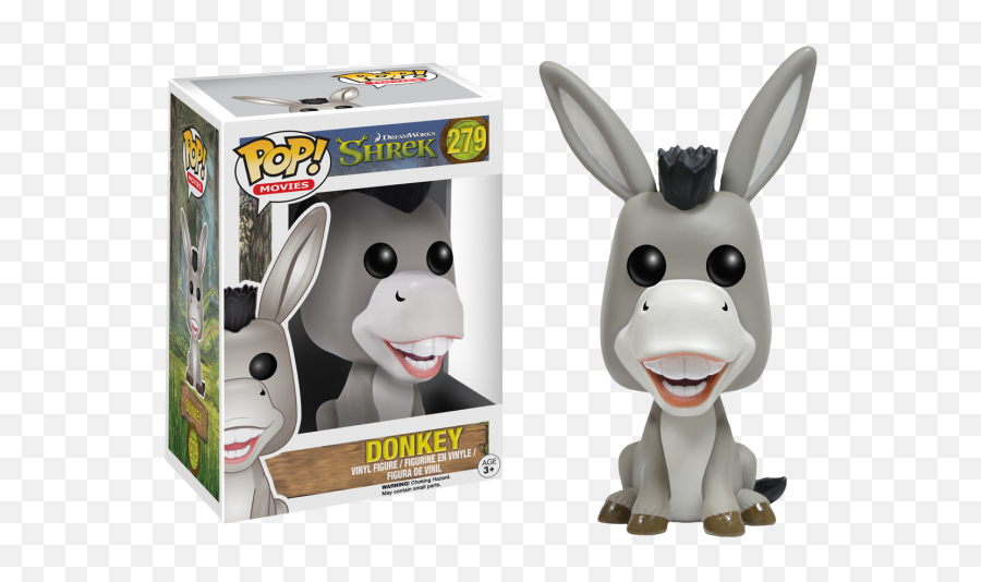 Shrek - Donkey Pop Vinyl Figure Shrek Donkey Funko Pop Png,Donkey Shrek Png