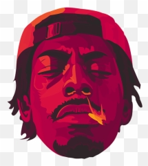 Meechy Darko X A P - Hair Design png
