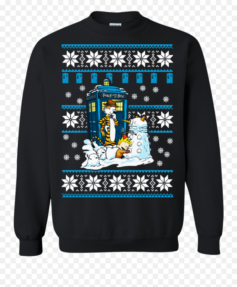 Doctor Who - Calvin Dalek Christmas Sweater Hogwarts Wasn T Hiring So I Teach Muggles Instead Pullover Png,Dalek Transparent