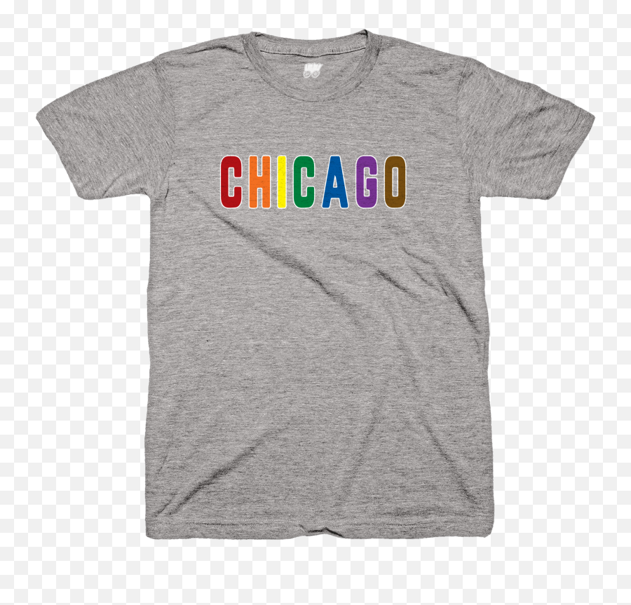 Chicago Pride - Short Sleeve Png,Rainbow Flag Transparent